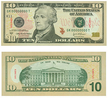 10 dollar bills